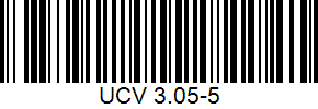 Barcode cho sản phẩm [UCV 3.05] Quả Bóng Đá Động Lực UCV 3.05 SỐ 5